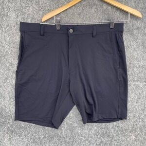 Infinity Linearflex Shorts Mens 38  Performance Golf Navy Blue 4-Way Stretch NWT